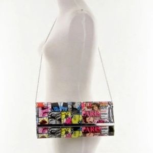 👜 Paris Magazine Clutch With Chain